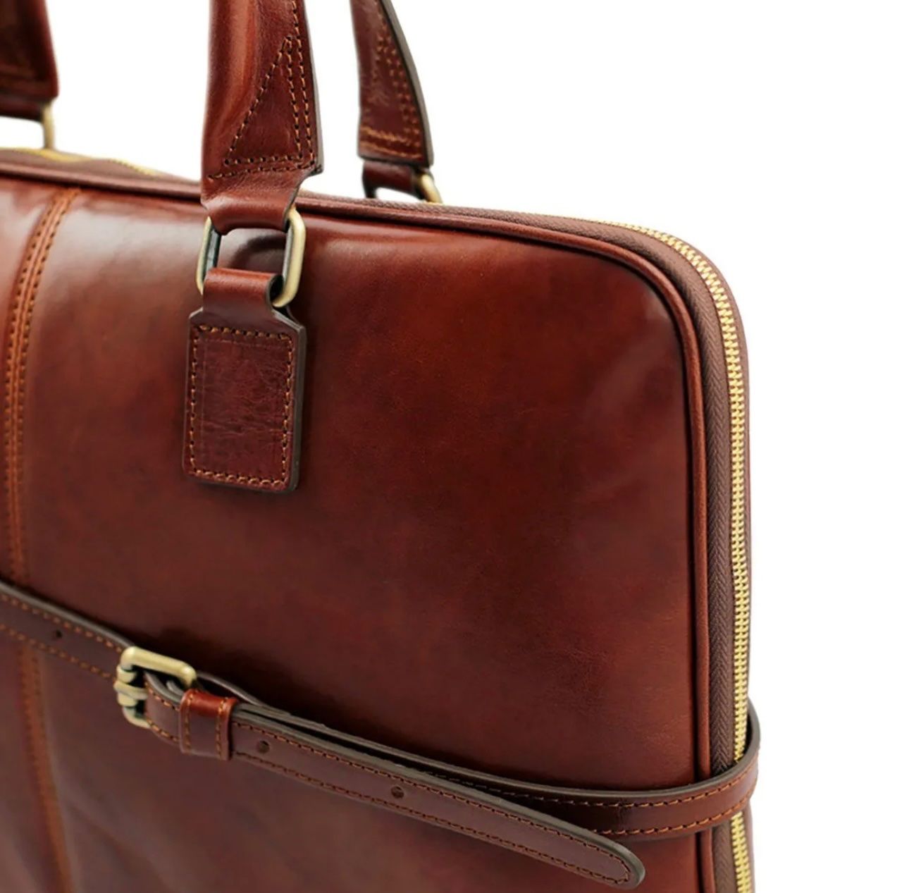 Valigie & Borse: Aktentasche aus Leder Firenze – Nuovo e nell'imballaggio originale da Wittenbach venduto da WWW.DRILUBAGS.CH 3