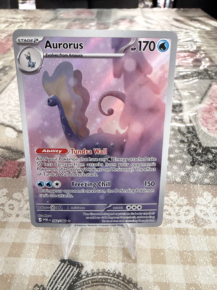 Pokémon Carte collezionabili: Karten Pokémon aurorus Eng  – Nuovo (secondo la descrizione) da Carabbia venduto da _shadoweclipse.tcg_