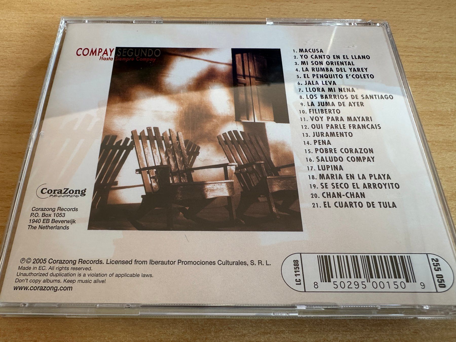 CD: Compay Segundo – Hasta Siempre Compay – Usato da Rikon im Tösstal venduto da Alpenmutz 3