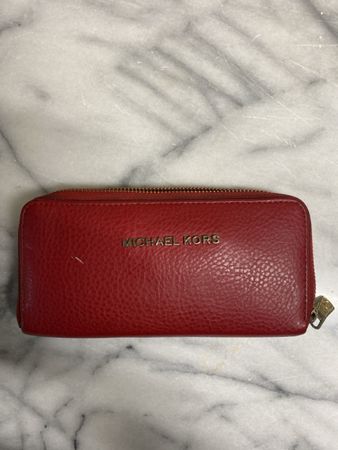 Michael Kors Portemonnaie rot