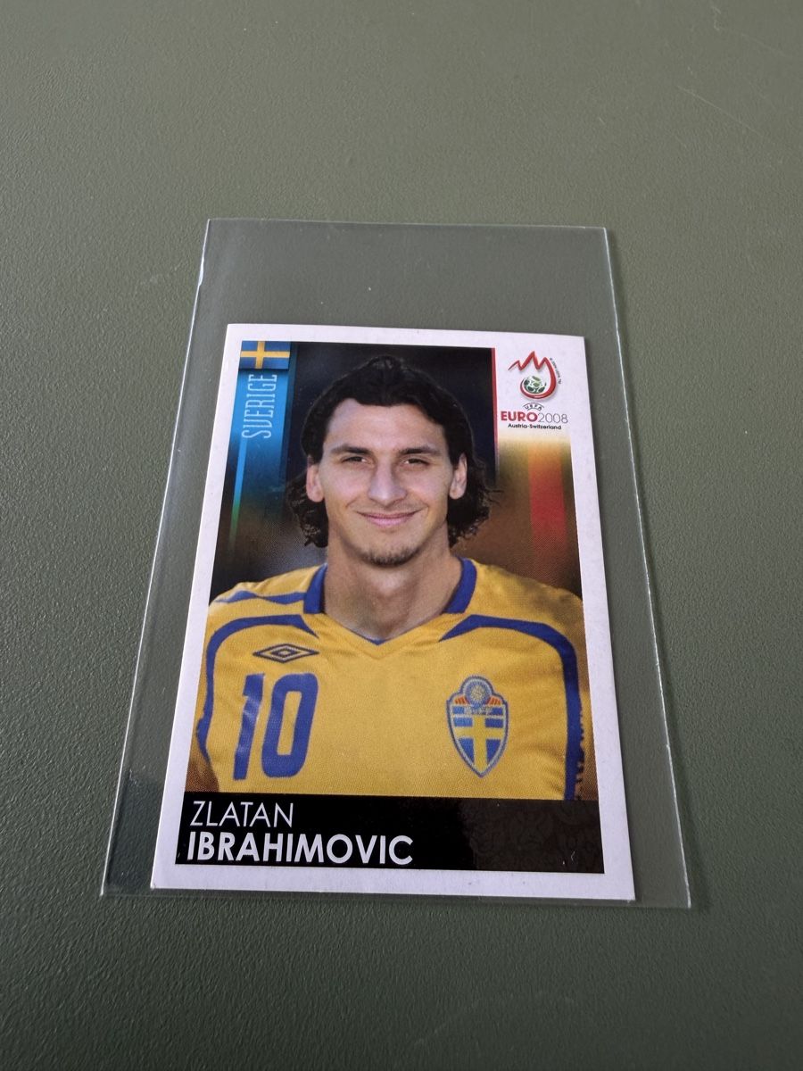 Panini Cartes à collectionner: Ibrahimovic Panini EM 2008 – D'occasion à Treyvaux par goali1fcea