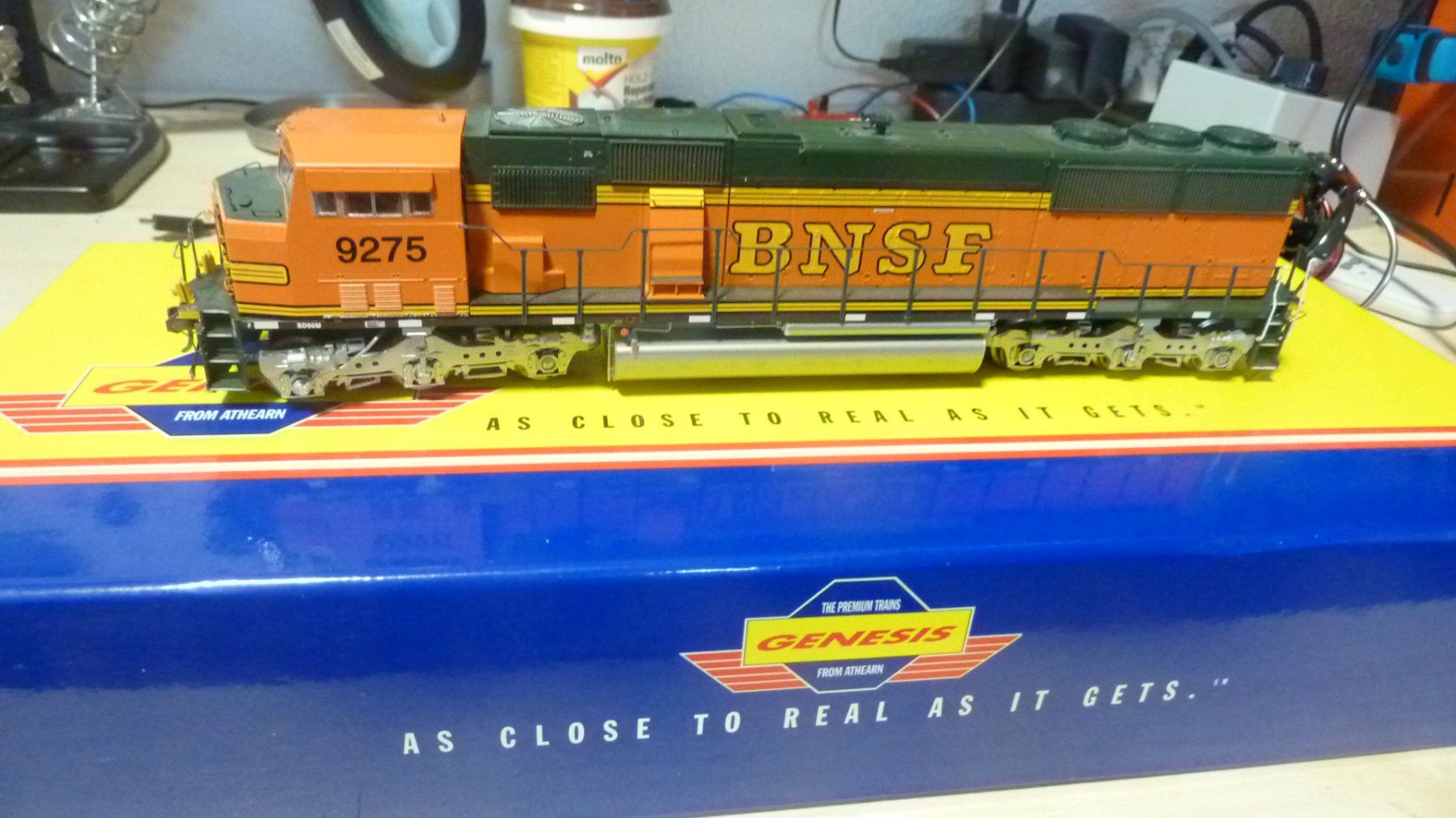 Athearn Modellini di ferrovie: US Lok BNSF SD60M, Genesis DCC – Usato da Halten venduto da 079kaid1 4