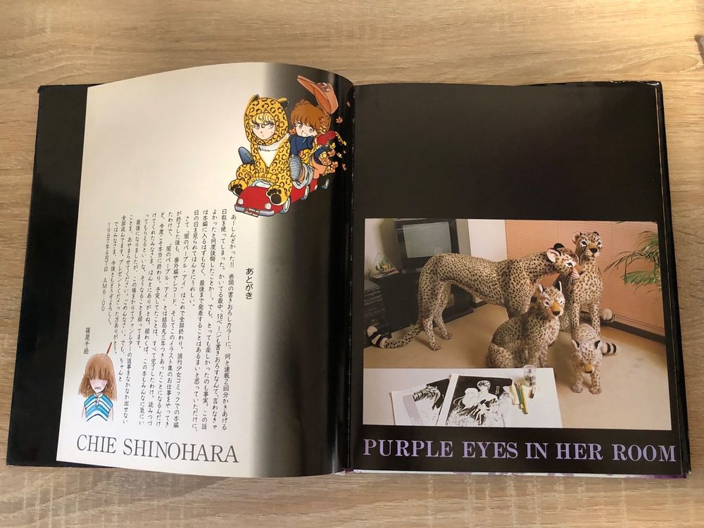 Chie Shinohara Purple Eyes in the dark Manga Artbook Japan Kaufen auf