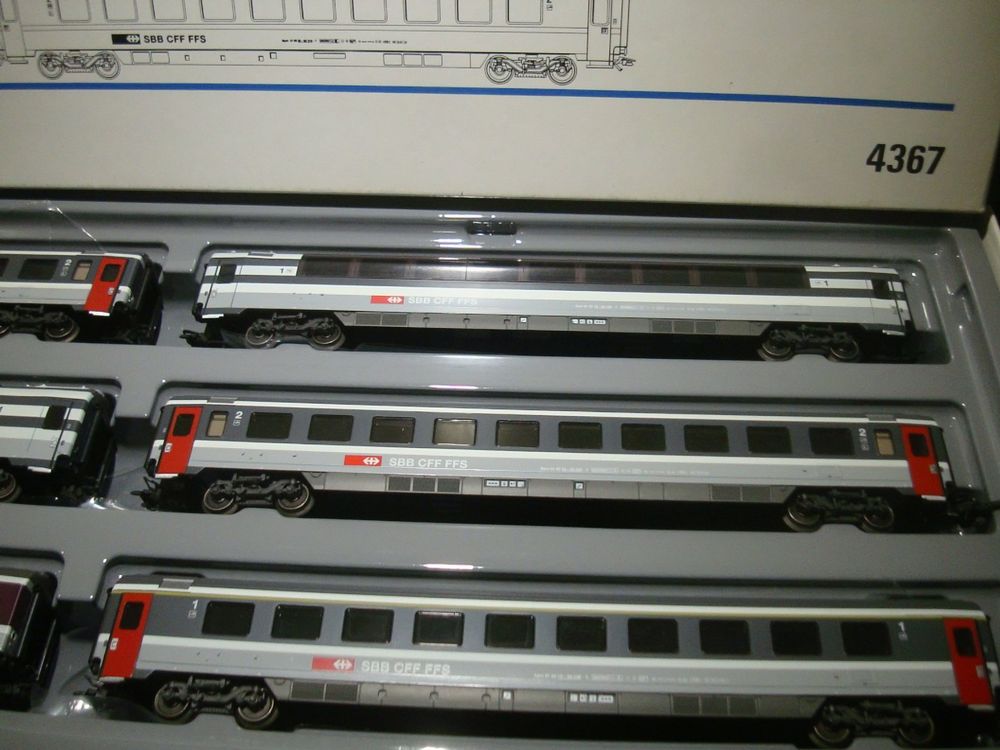 Märklin 4367 - Eurocity-SBB -Set -OVP-H0 | Kaufen auf