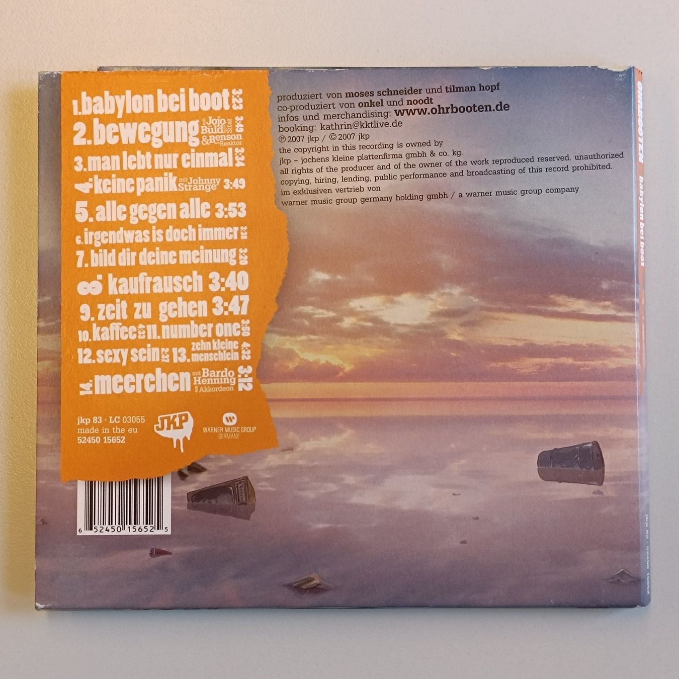 CD: Ohrbooten - Babylon bei Boot CD 👍 F29 – Usato da Sessa venduto da fraenklishop 1