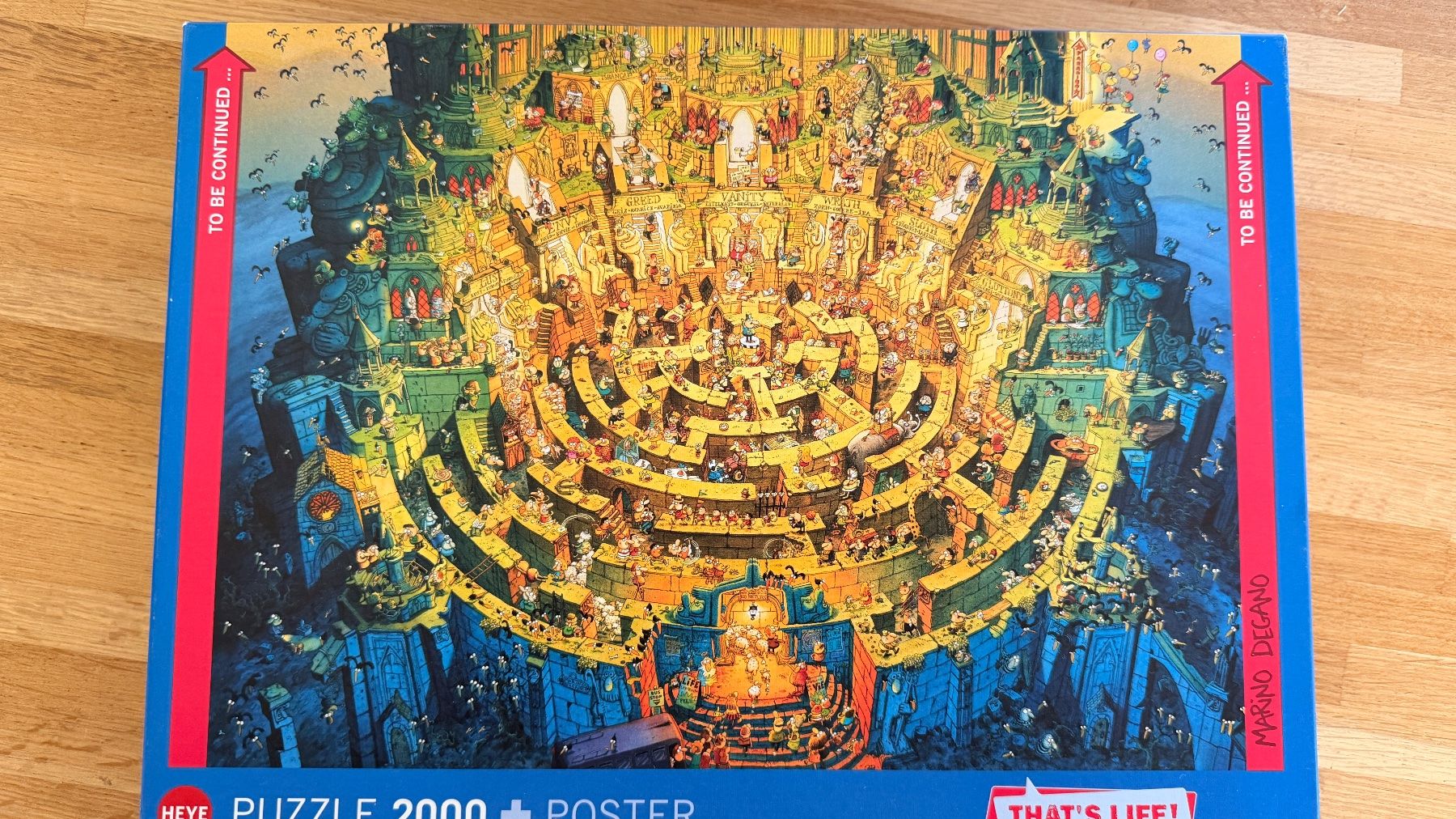 Heye Puzzle: Puzzle - Heye That's Life Deep Down 2000 Teile – Usato da Winterthur venduto da Secondhand-Family 2