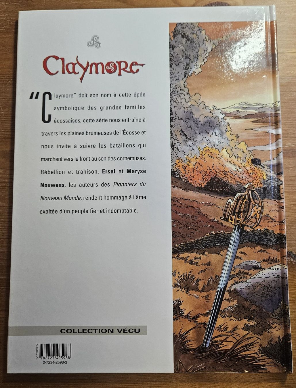 Fumetti: Claymore (Ersel) N 1 E.O.  Eillen (T.B.E.) – Usato da Prévonloup venduto da bitume1975 2