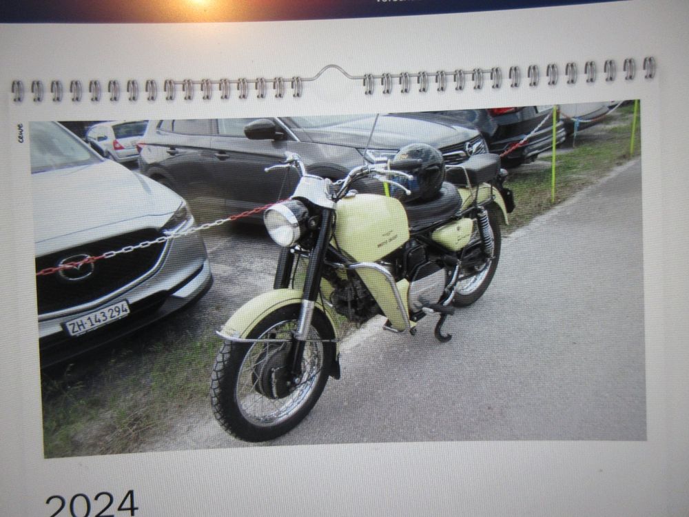 Motorrad Kalender A3 2024 | Acheter sur Ricardo