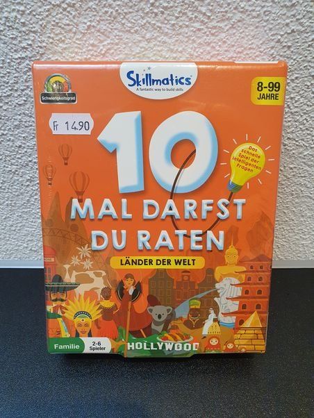Giochi: Neu - 10 mal darfst du raten - Länder der Welt – Nuovo e nell'imballaggio originale da Dagmersellen venduto da Jarsetz_Restposten