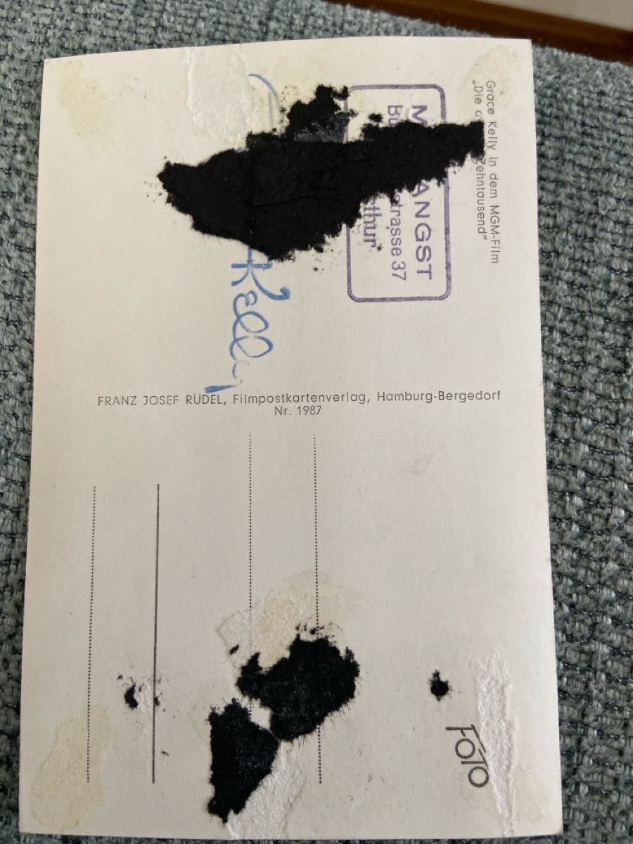 Autographes: Autogrammkarte Grace Kelly – D'occasion à Henggart par cdl_zh5b 1