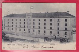 GRUSS AUS FRAUENFELD, KASERNE, 1.9.1907