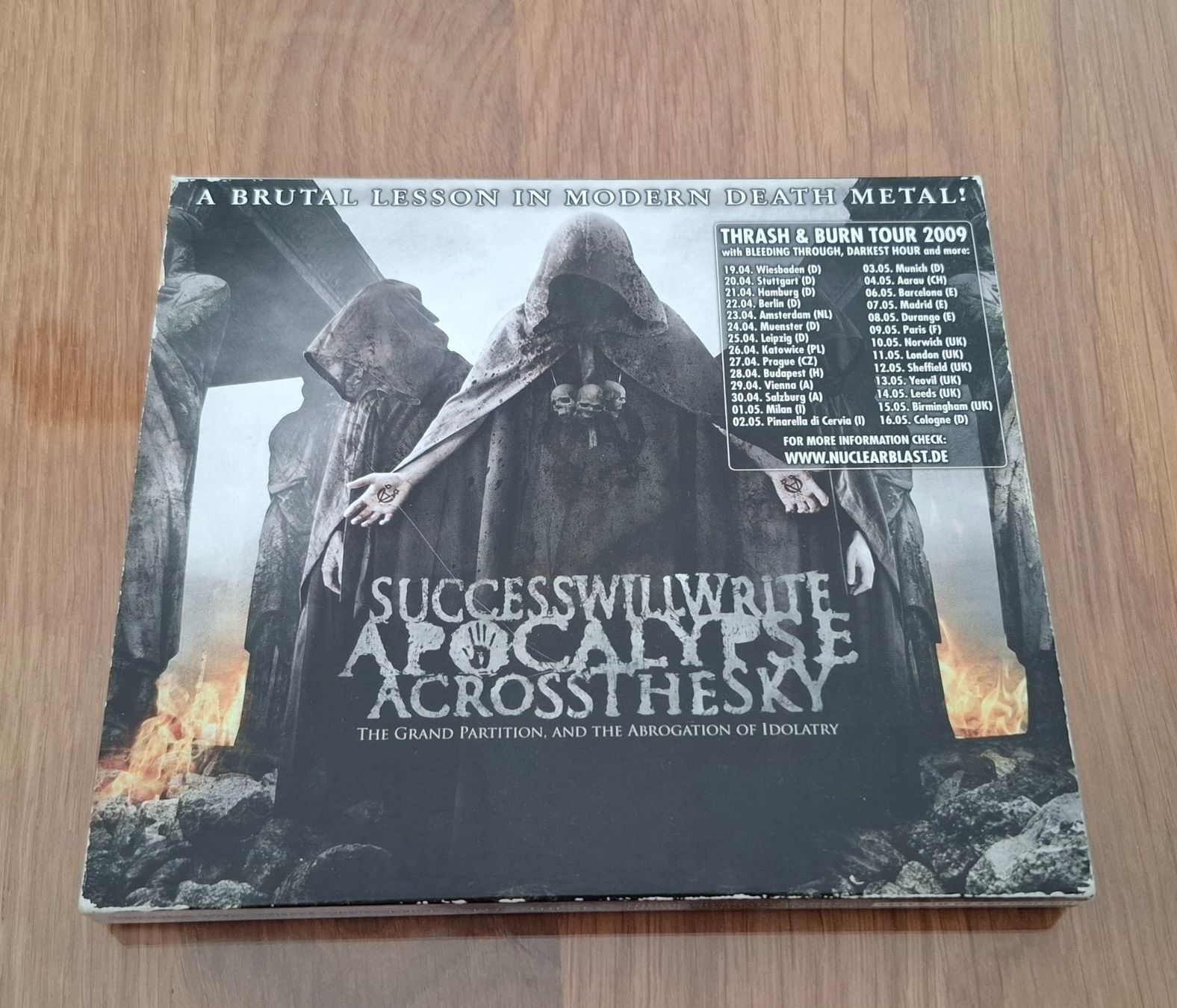 CD: Success Will Write Apocalypse Across The Sky CD – Usato da Lachen SZ venduto da Azrael83