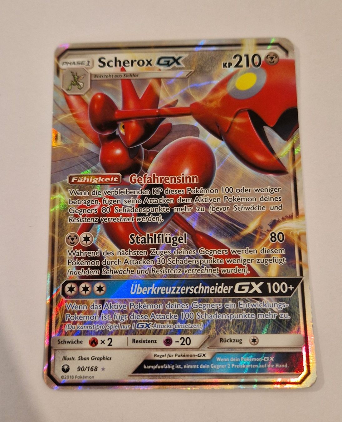 Pokémon Carte collezionabili: Scherox GX Pokemon – Usato da Murist venduto da suki453