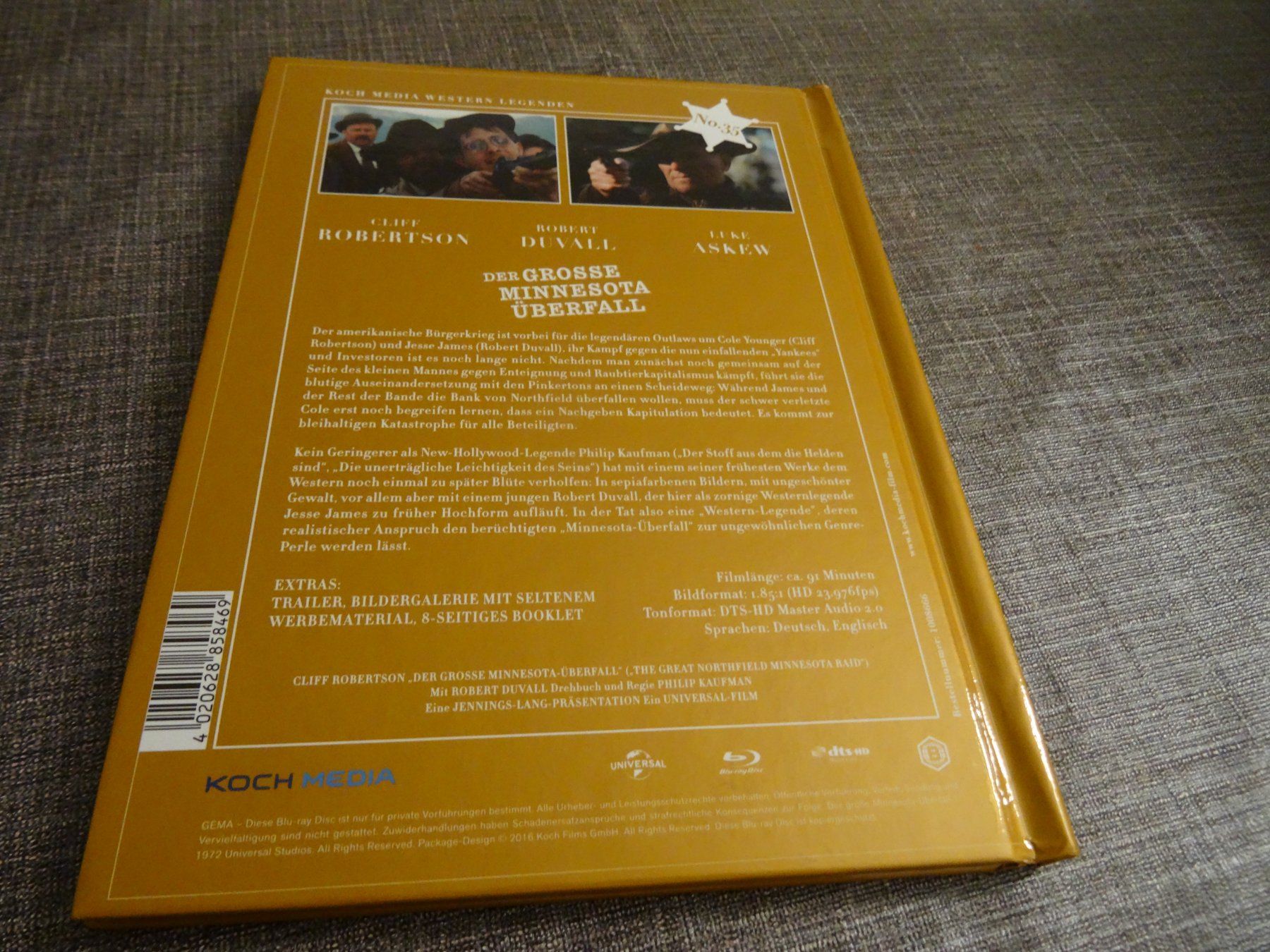 Alle DVDs: Der grosse Minnesota Überfall Blu-ray Digital Remastered – Gebraucht aus Olten von Disc-Verkauf 2