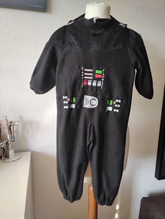 Déguisement Star Wars Dark Vador bébé, taille 12-18 mois.