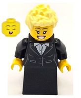 LEGO City cty1684 Carol Singer - Female, Black Suit Jacket