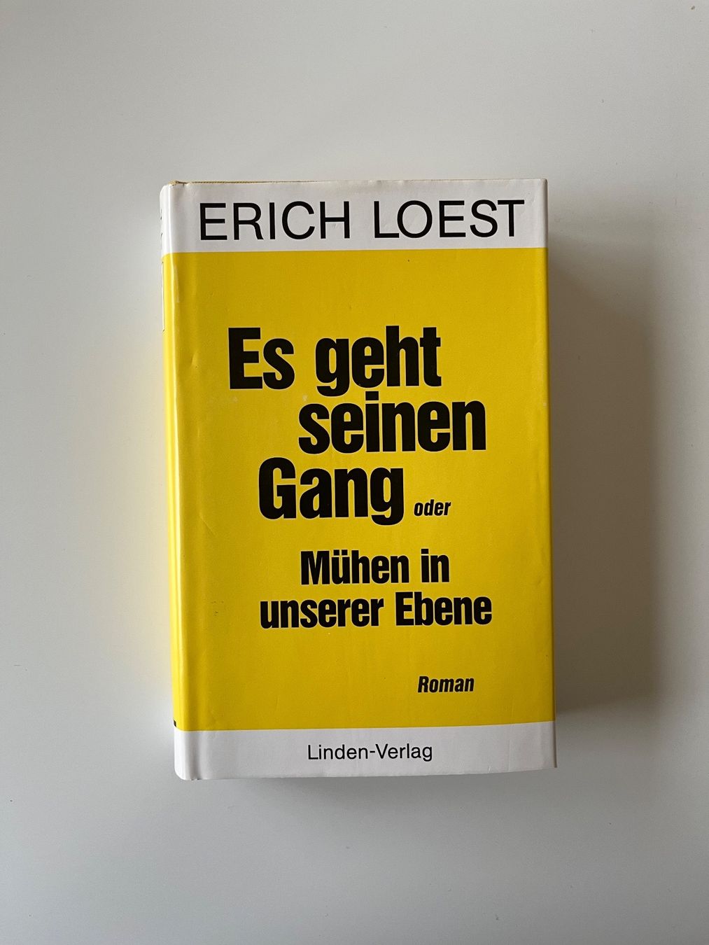 Libri: Buch "Es geht seinen Gang" oder "Mühen in unserer Ebene" – Usato da Lachen SZ venduto da portbrin