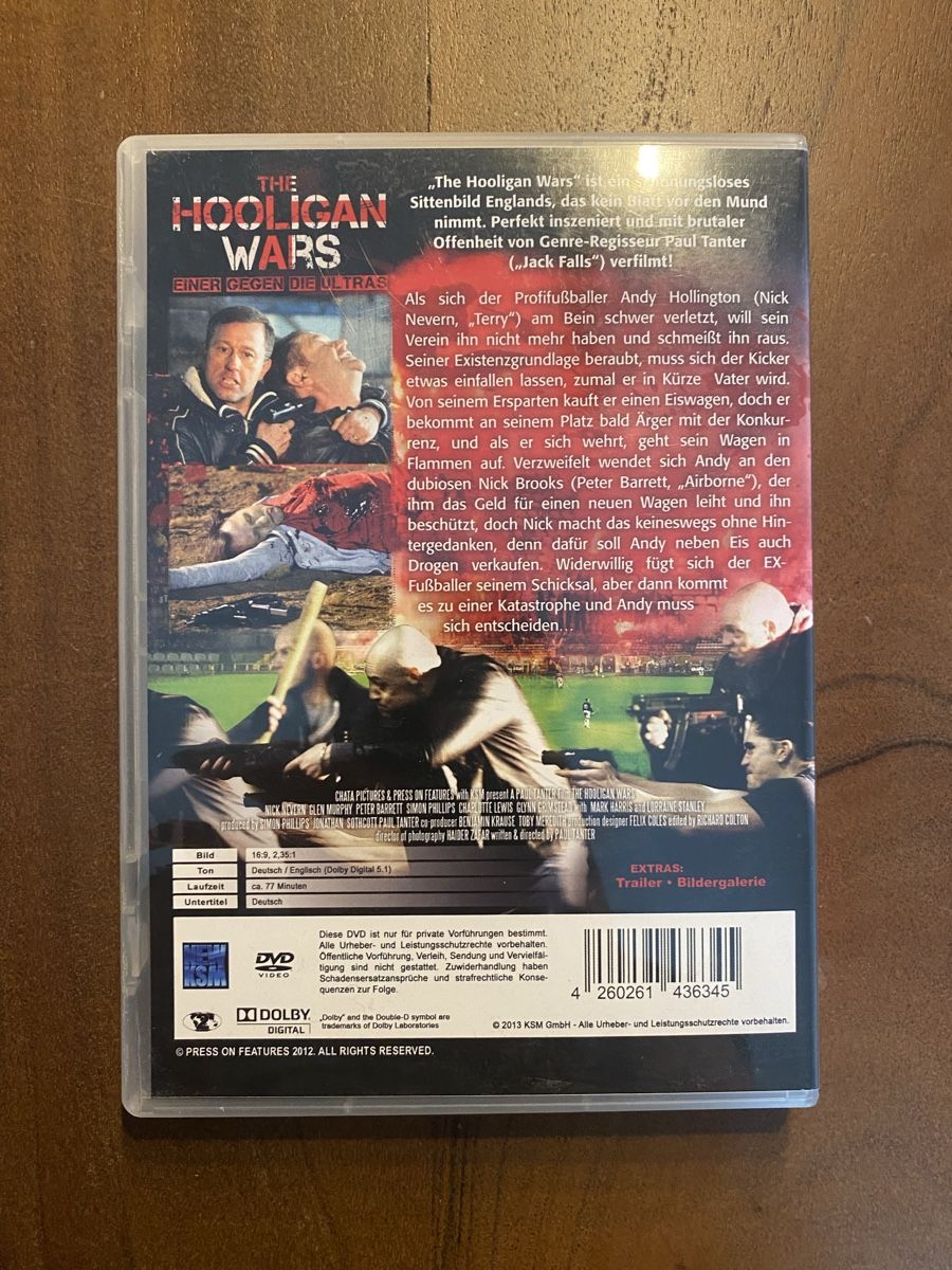 Tutti i DVDs: The Hooligan Wars DVD – Usato da Thunstetten venduto da Virus_33 2