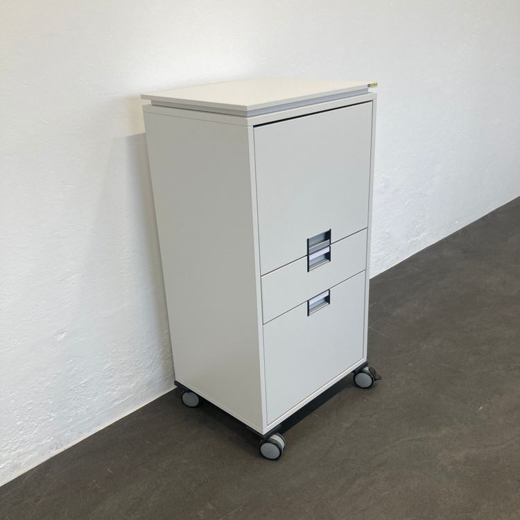 Steelcase Moby Roll-Caddy - Weiss - mit Hängerahmenschublade (Gebraucht ...