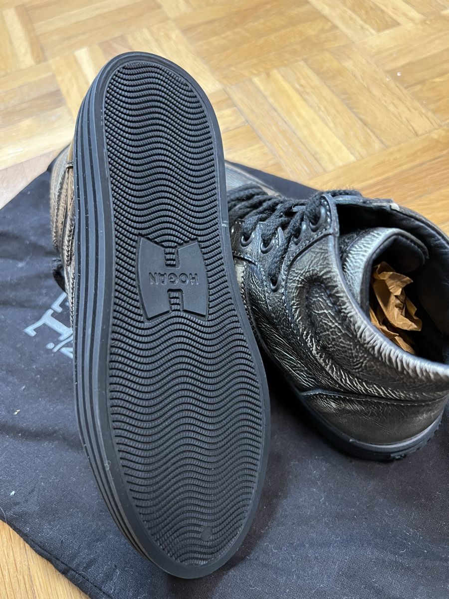Hogan Scarpe per ragazzi: HOGAN Rebel High Top Junior Sneaker – Nuovo (secondo la descrizione) da Rüschlikon venduto da Joma80 1
