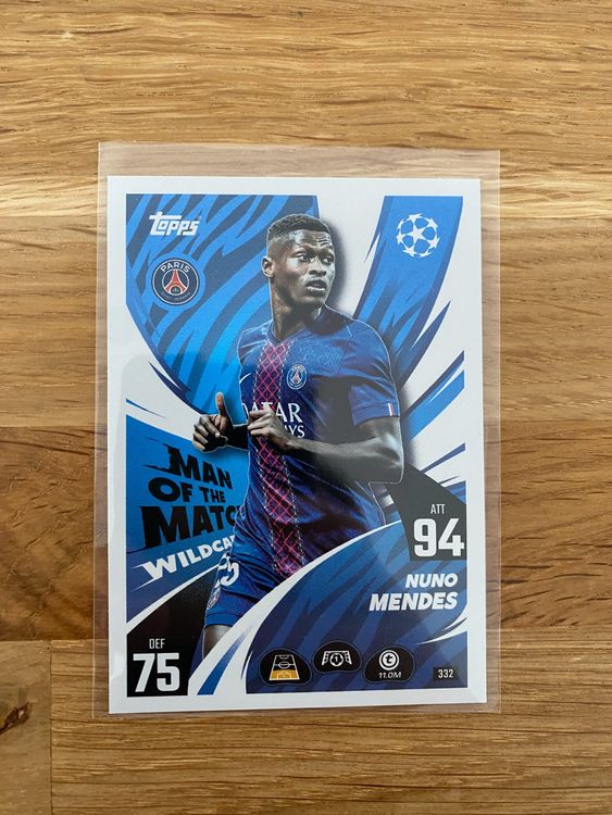 Topps Match Attax Champions League 25/26 quot Men of the Match quot (Neu