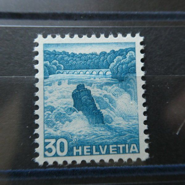 Alle Briefmarken: Landschaftsbilder  Kat. 289 RM **  LUXUS – Gebraucht aus Egliswil von Trens01 1