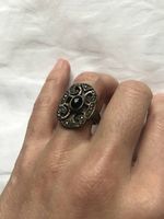 Silberring mit Onyx 