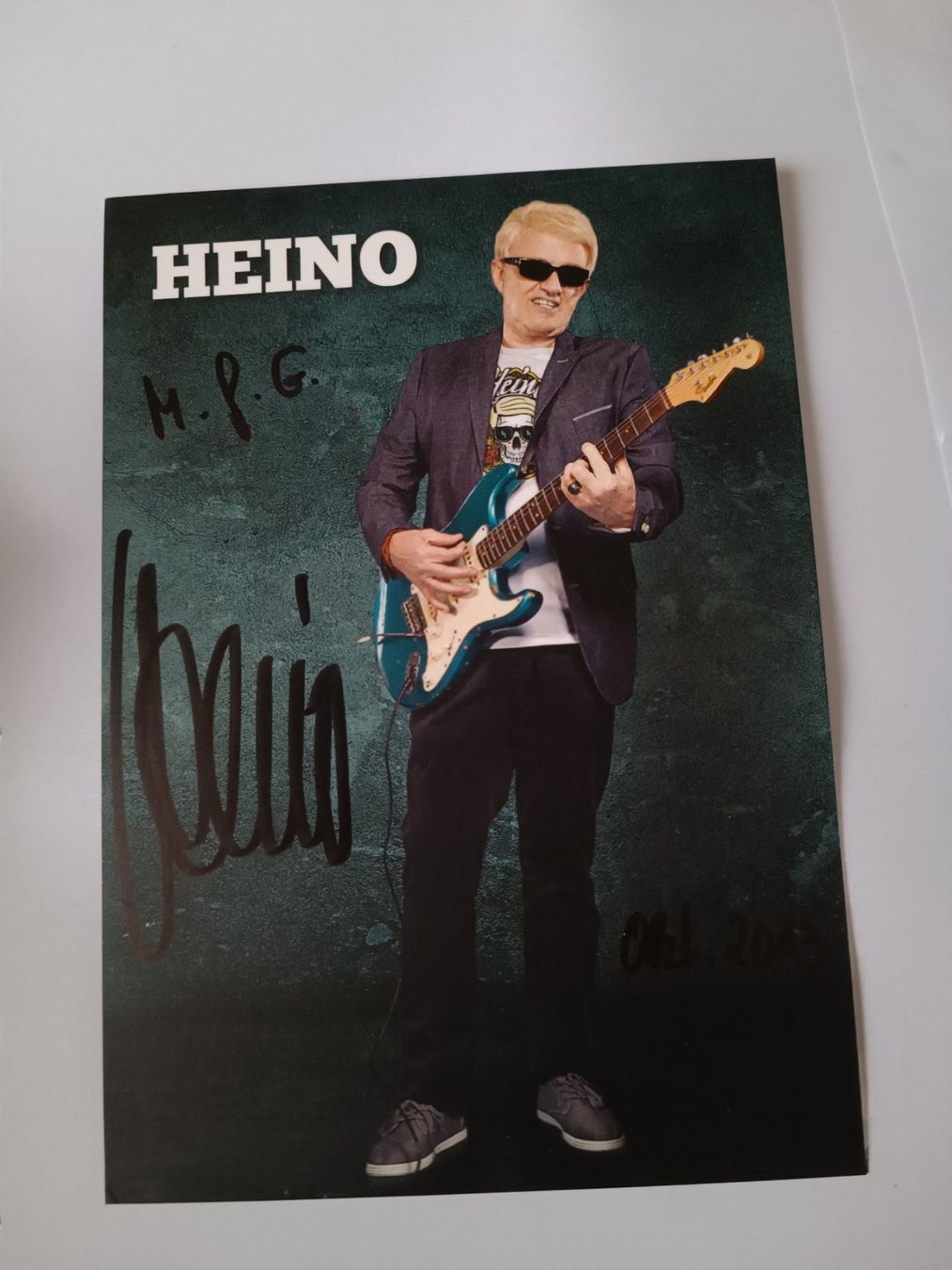 Autographes: Heino - handsigniert – D'occasion à Menziken par Autogramme