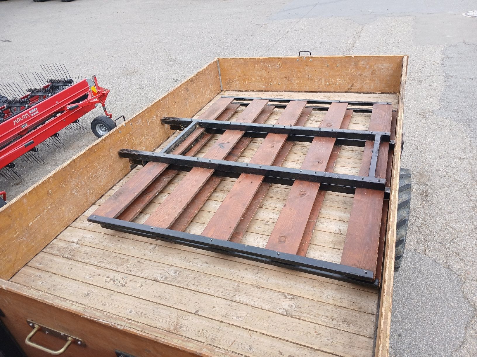 Aebi Autoribaltabili: Holzbrücke zu Aebi Transporter  – Usato da Wildhaus venduto da tad_7vbl 2