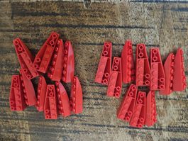 lego 41765 et 41764 lot de 20 pièces Red Wedge 6 x 2