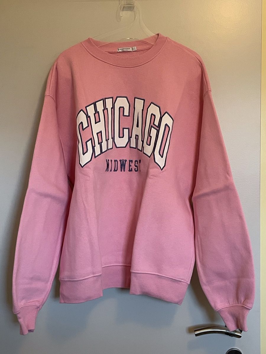 Stradivarius Maglioni & Felpe: Pull oversize rose Stradivarius Chicago - Taille S NEW – Nuovo e nell'imballaggio originale da Vuadens venduto da Nina11