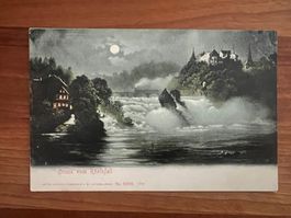 AK  1906  Rheinfall bei Nacht  (G3103)