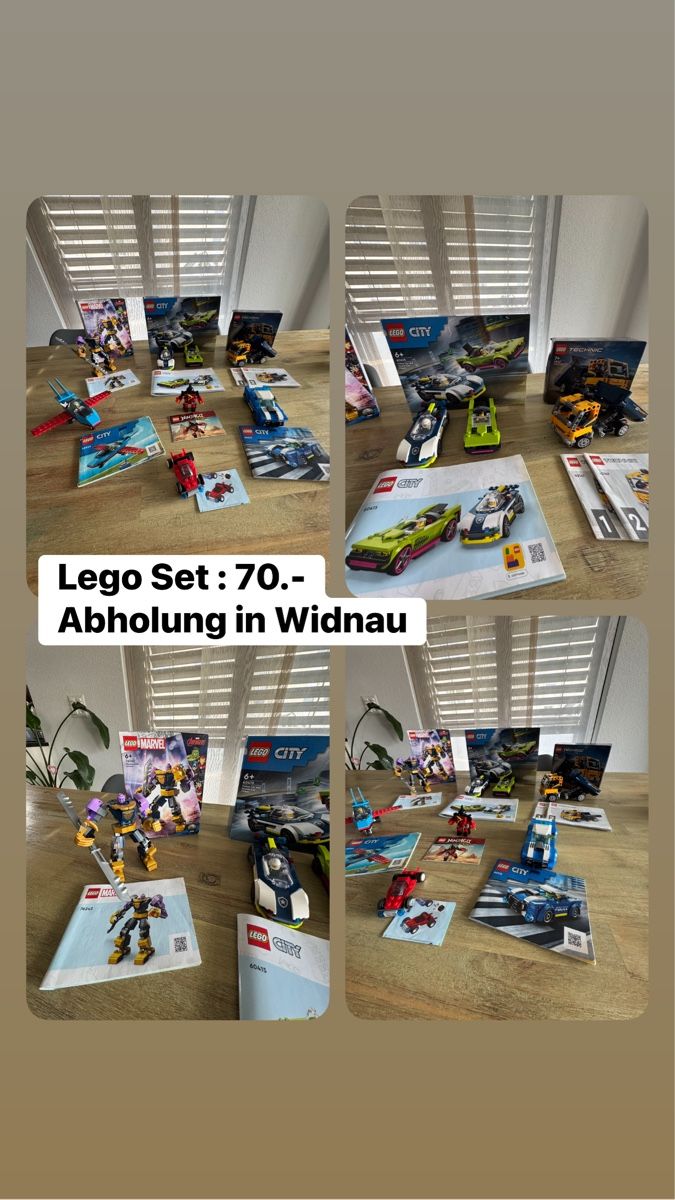 Lego Kit di costruzioni: Lego Set City,Marvel,Technic,Star Wars sets – Usato da Widnau venduto da WidnauSG_9443 2