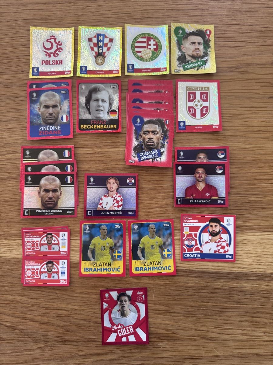 Panini Carte collezionabili: Topps Euro 2024 Sticker – Usato da Emmen venduto da Panininho
