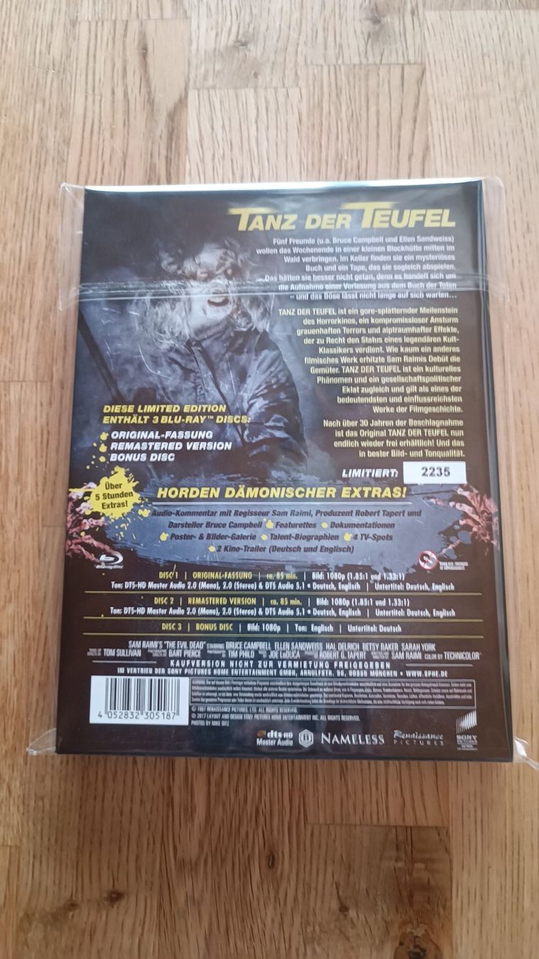 Alle DVDs: Tanz der Teufel Mediabook – Neu (gemäss Beschreibung) aus Oberkulm von Plankton 1