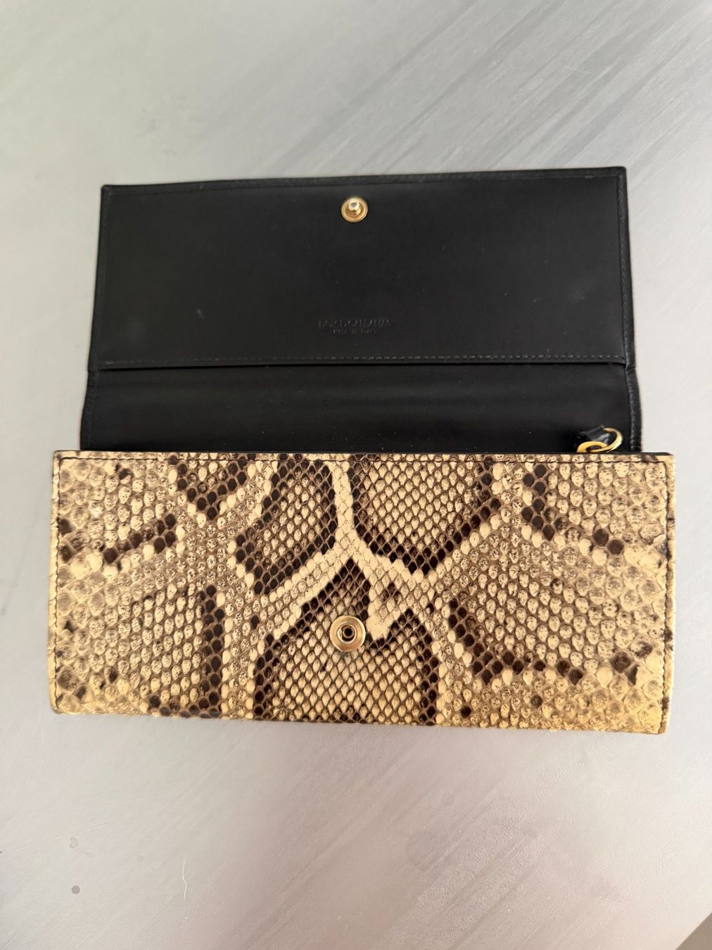 Dolce & Gabbana Borse da donna: Dolce & Gabbana Tasche Pythonleder inkl Portemonnaire – Usato da Edlibach venduto da dom_j7kl 2