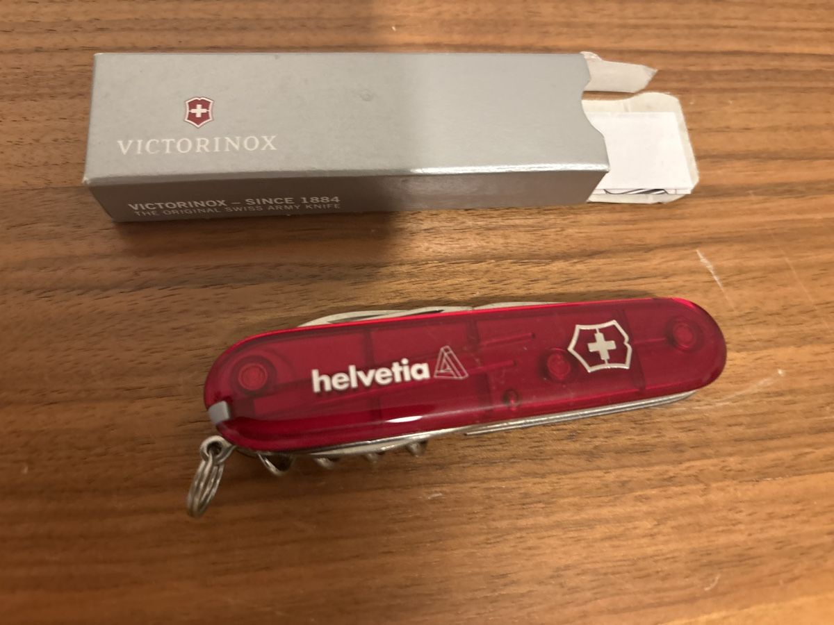 Victorinox Coltelli tascabile: Victorinox Taschenmesser rot NEU – Nuovo e nell'imballaggio originale da st.gallen venduto da Garagen_Verkauf 1