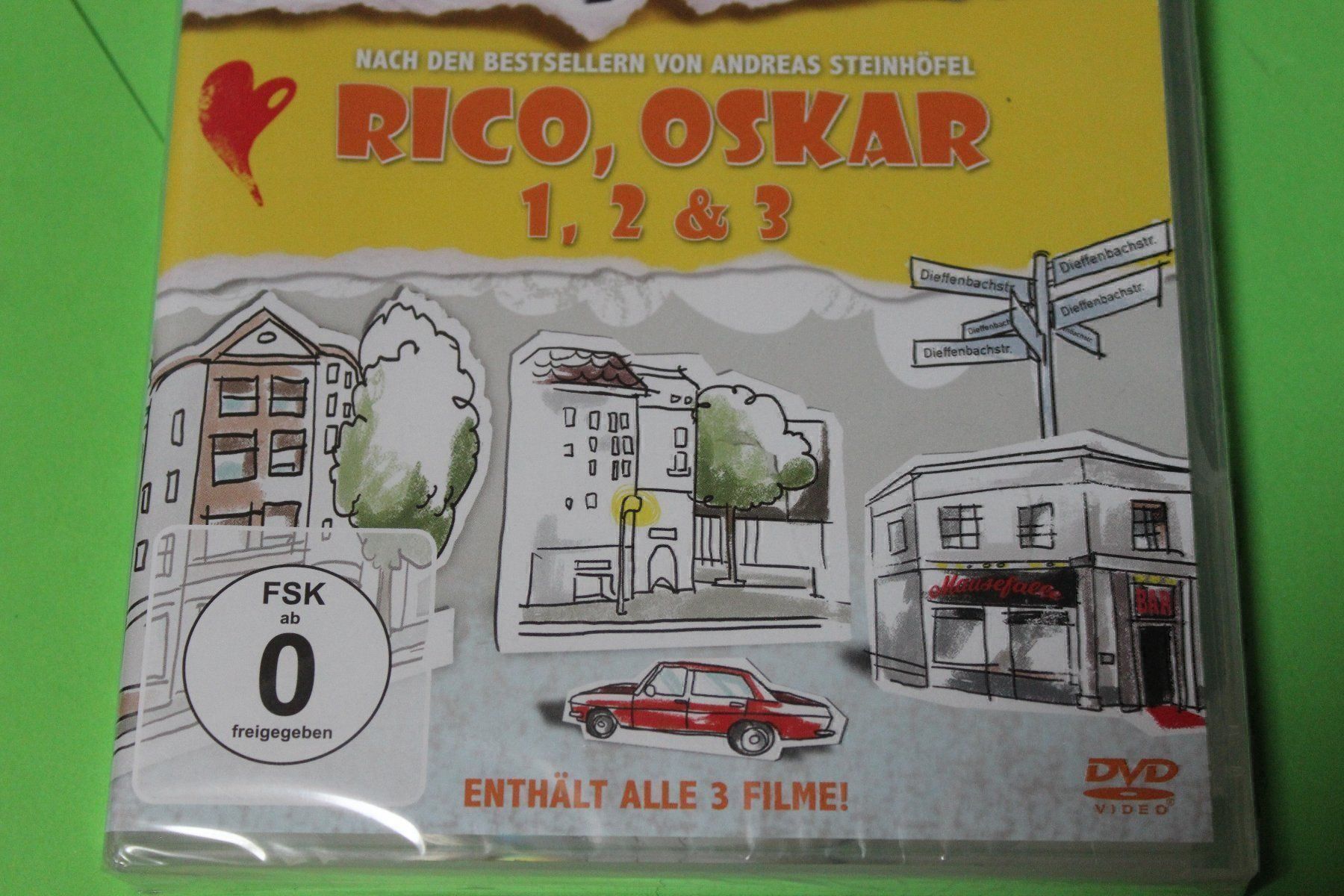 Tutti i DVDs: RICO, OSKAR 1, 2, 3 3DVD originalverpackt – Nuovo e nell'imballaggio originale da Tübach venduto da JamesStone 3