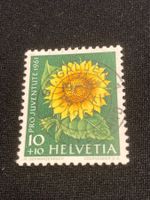 Sonnenblume ZNr. J189 - VollStempel St. Gallen 1961