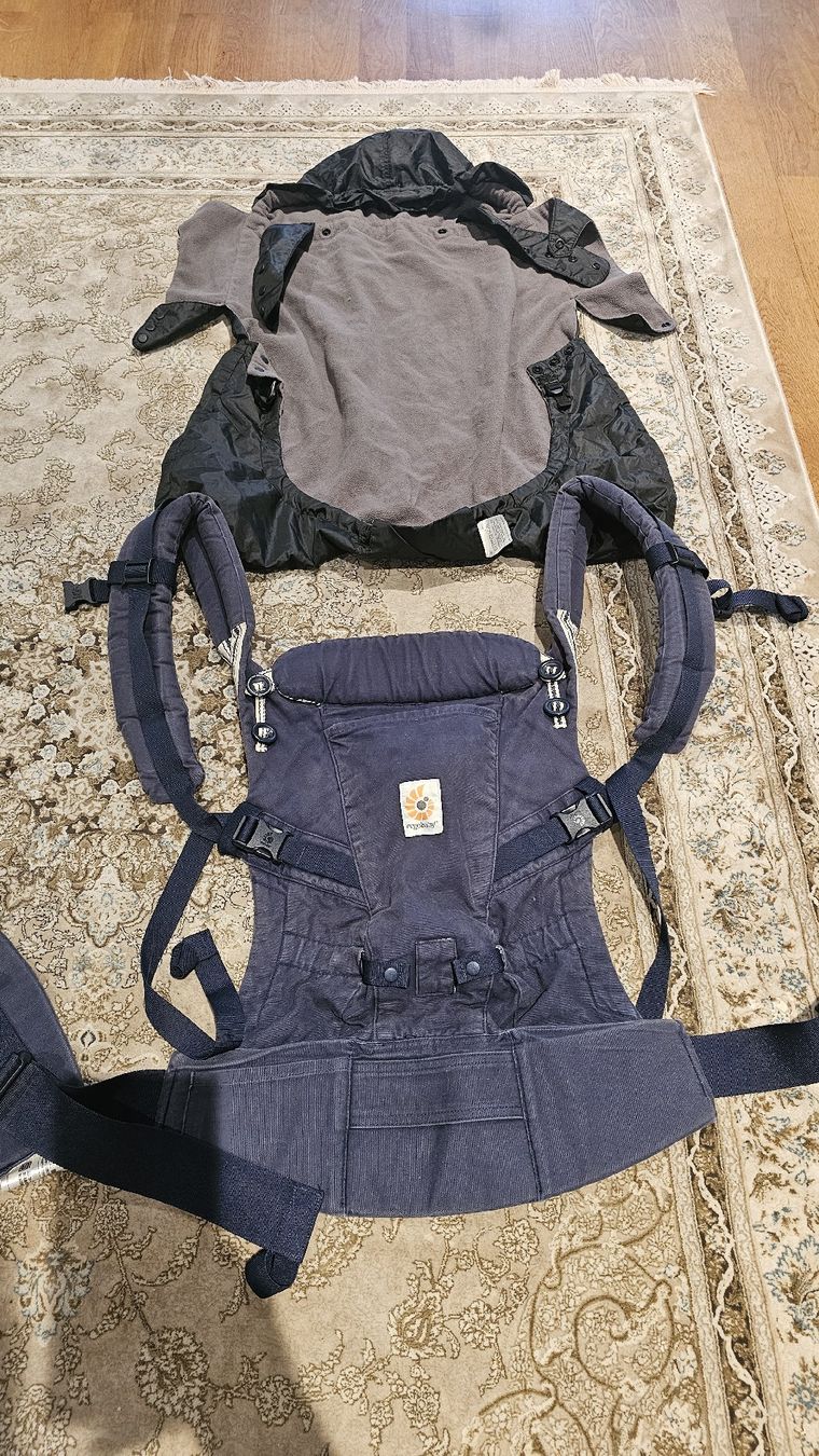 Ergo Baby Marsupi portabebè: Ergobaby Babytrage mit Wintercover – Usato da Sennhof venduto da Sophia0503
