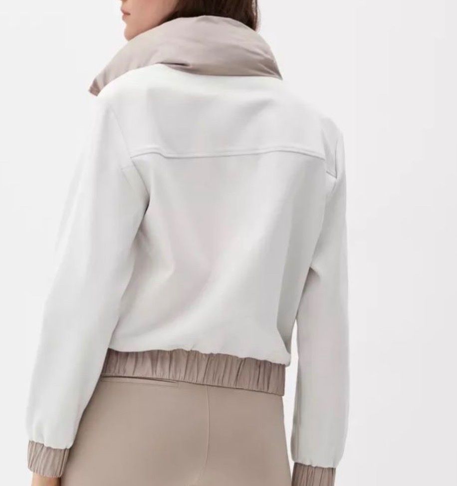 S.Oliver Giacche: Leichte Stepp-Jacke im Farb-,Materialmix, S.Oliver, G 40 – Nuovo e nell'imballaggio originale da Wangen b. Olten venduto da VeraHa 4