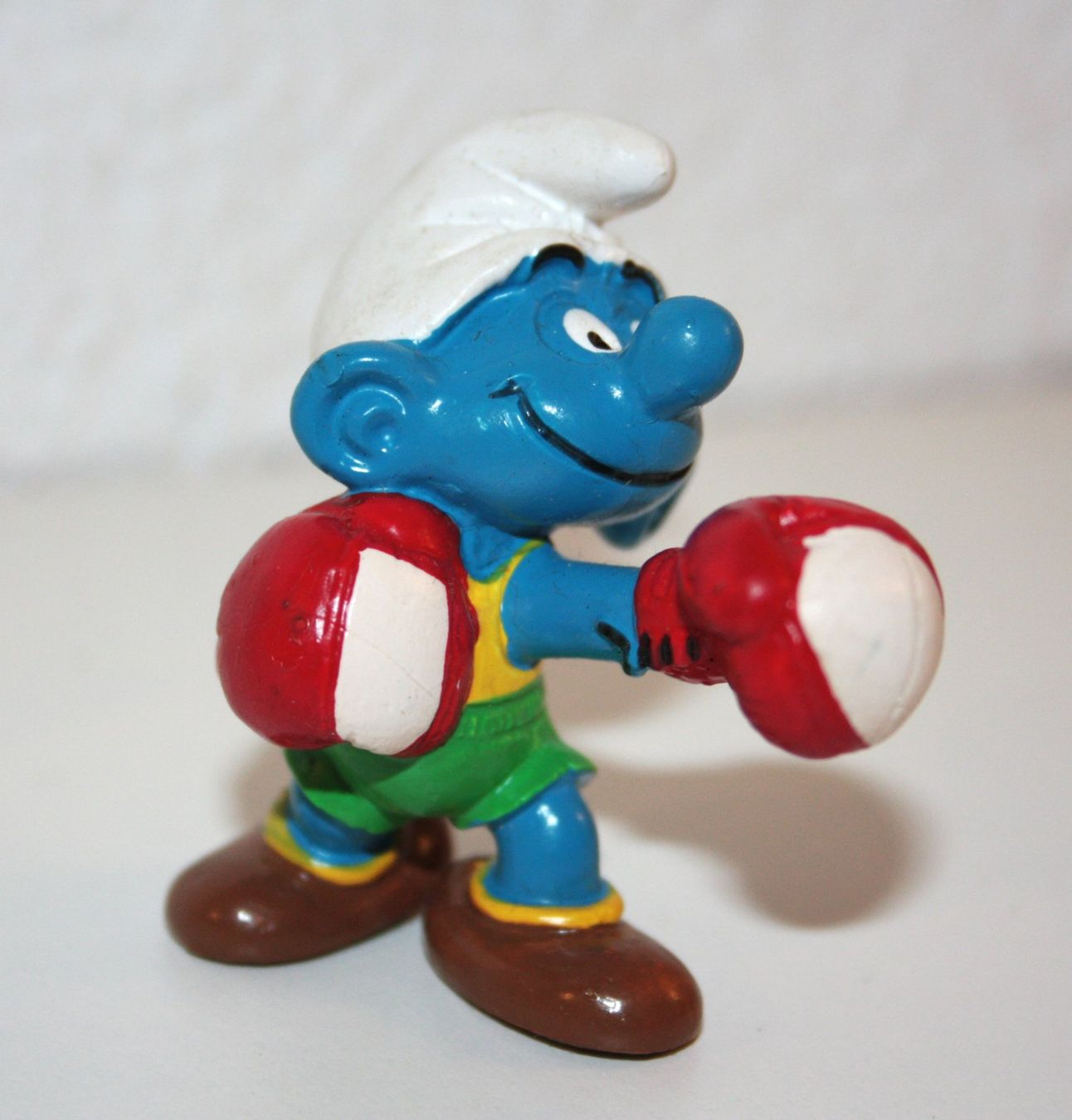 Schleich Statuette: Boxer Schlumpf, Schleich – Usato da Deitingen venduto da Johnny_Malibu
