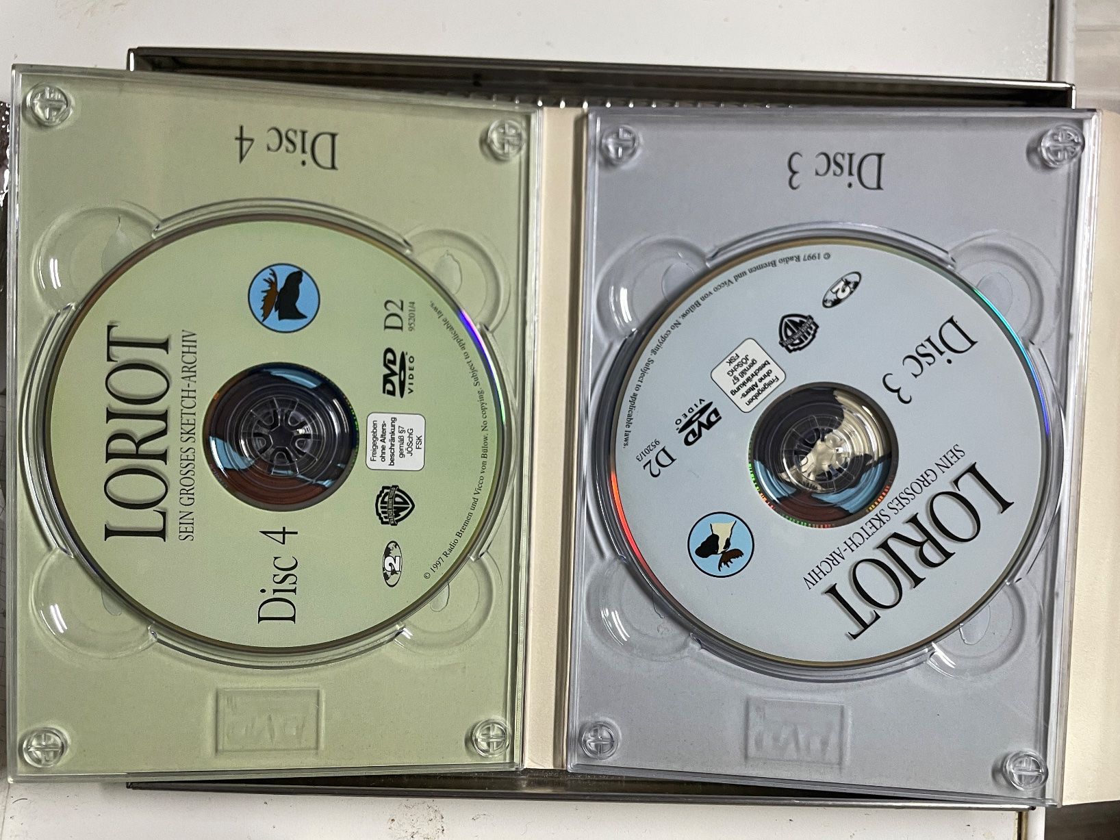 Tous les DVDs: Loriot - Sein grosses Sketch Archiv 4x – D'occasion à Muri b. Bern par AdidasCollector 1