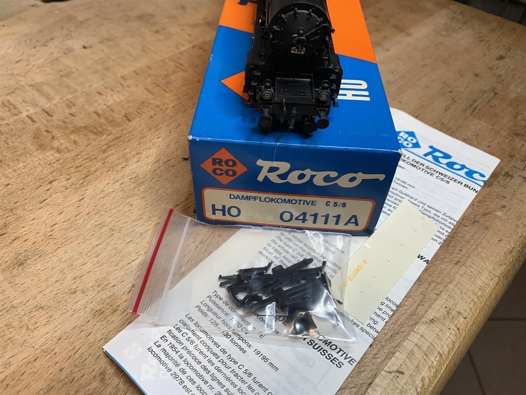 Roco Modellini di ferrovie: Roco 04111 Dampflok 5/6 SBB = – Usato da Hauterive NE venduto da eriamch 4