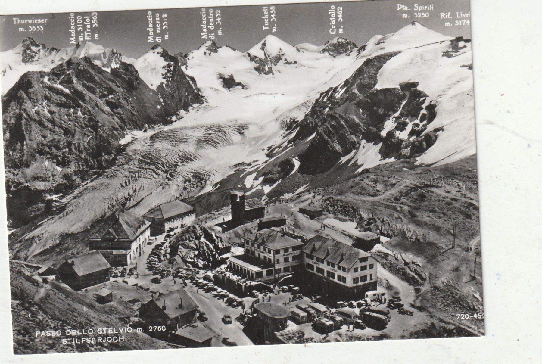 Ansichtskarten: Berghaus Stelvio Pass – Gebraucht aus Lumbrein von made02