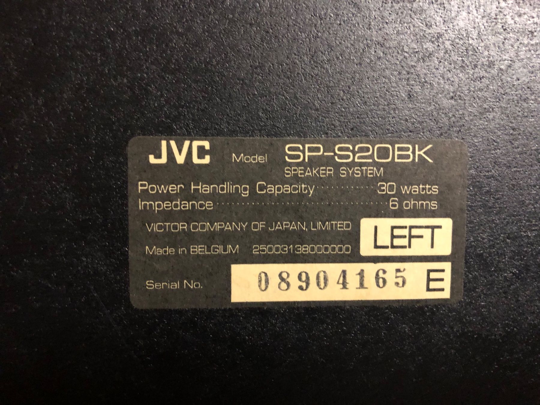 JVC Casse acustiche: JVC Lautsprecher – Usato da Zürich venduto da bilde 1