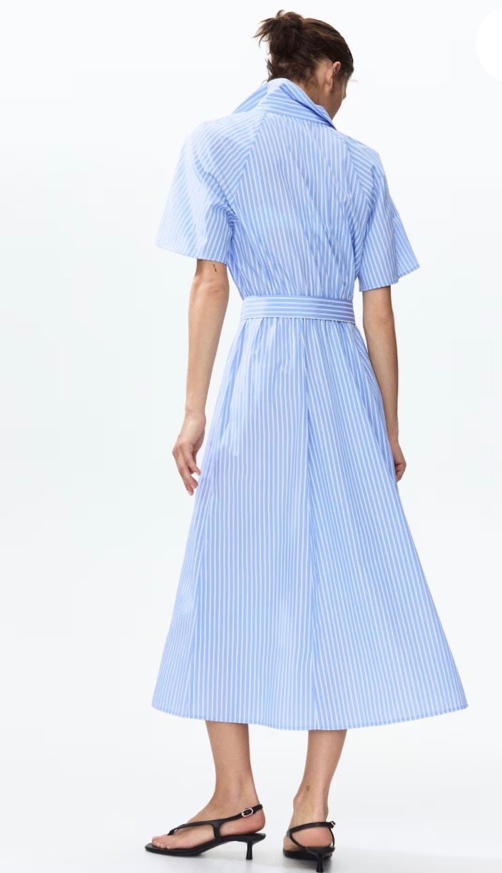 H&M Vestiti: Hemdkleid blau weiss gestreift Neu! – Nuovo (secondo la descrizione) da Luzern venduto da Sommer_26 2