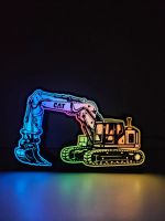 👉 CAT 319 Bagger LED Lampe – 3D Druck –RGB & App‑Steuerung