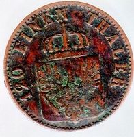 PREUSSEN KÖNIGREICH 3 PFENNIGE 1858 A FRIEDRICH WILLHELM IV