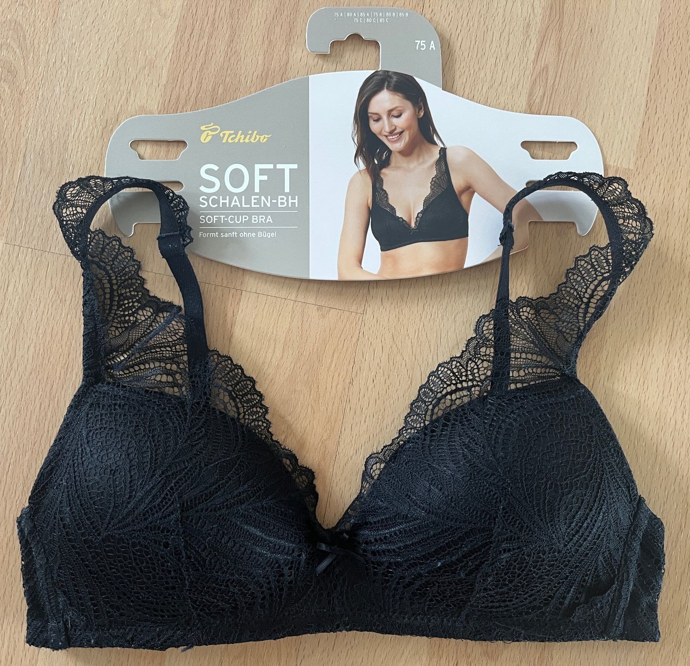Tchibo Altra biancheria intima: Softschalen-BH, black, 75A – Usato da Zürich venduto da fbsm
